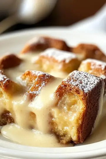 Eggnog Bread Pudding