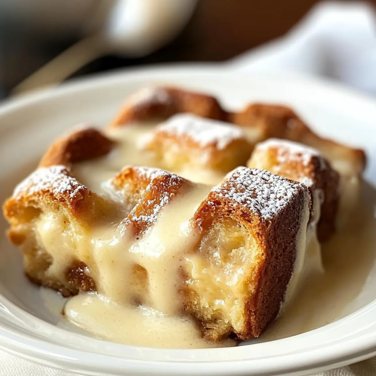 Eggnog Bread Pudding