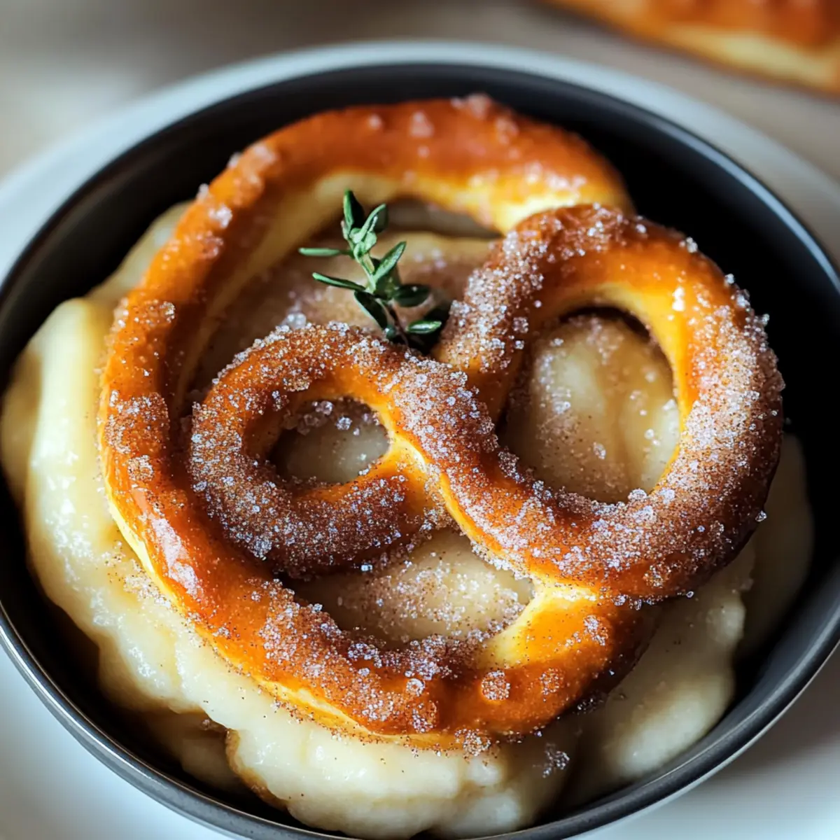 Cinnamon Sugar Soft Pretzels