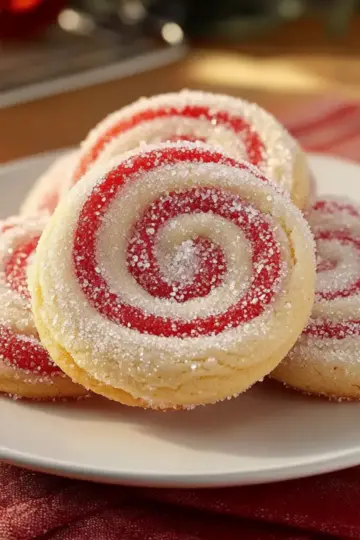 Peppermint Swirl Cookies