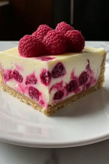 Raspberry cheese cake