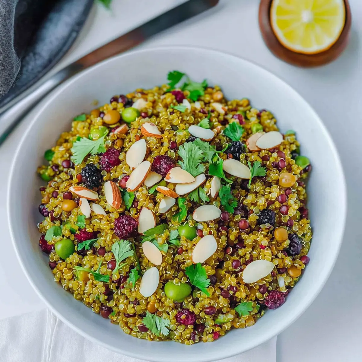 Sweet & Spiced Quinoa Lentil