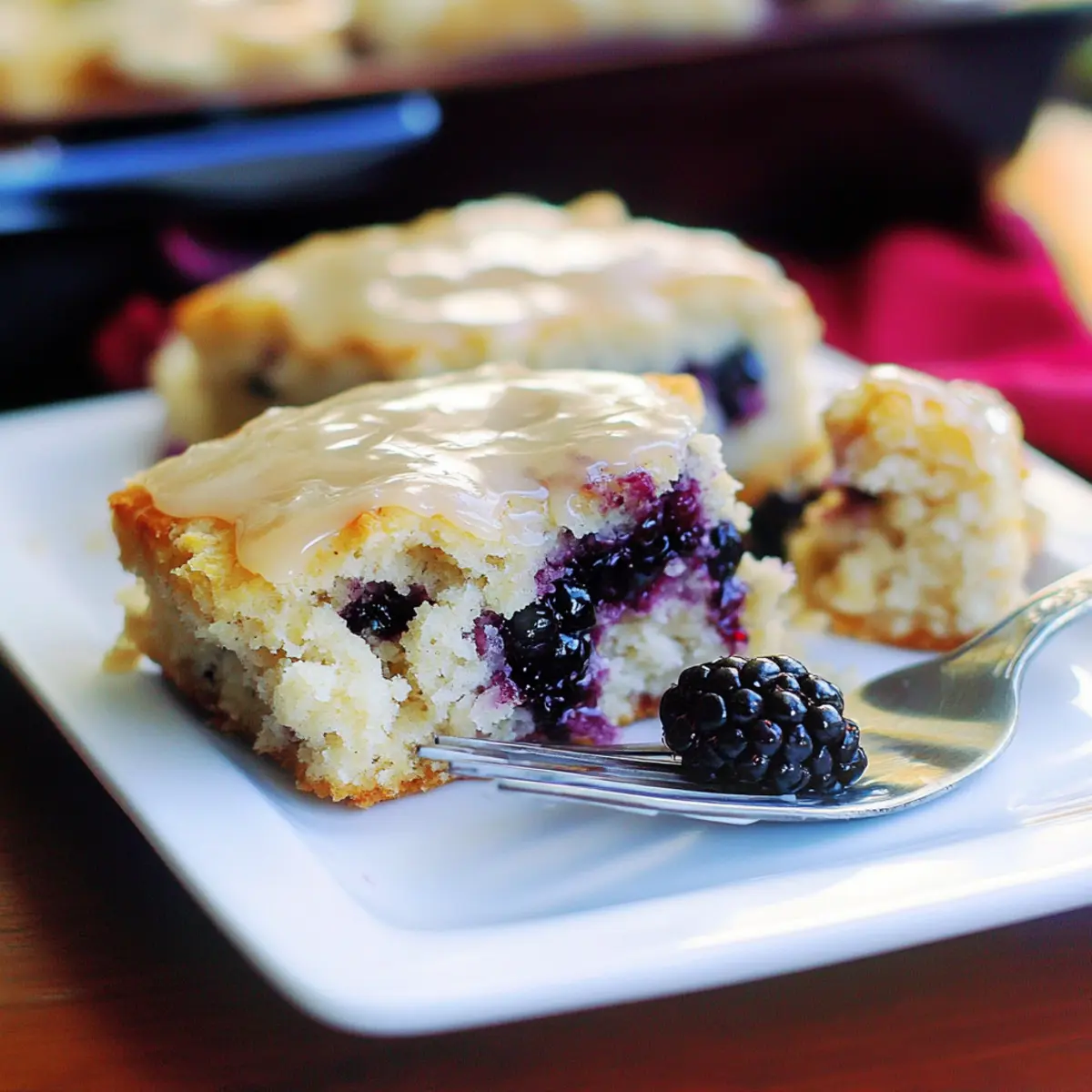Blackberry Buttermilk Biscuits