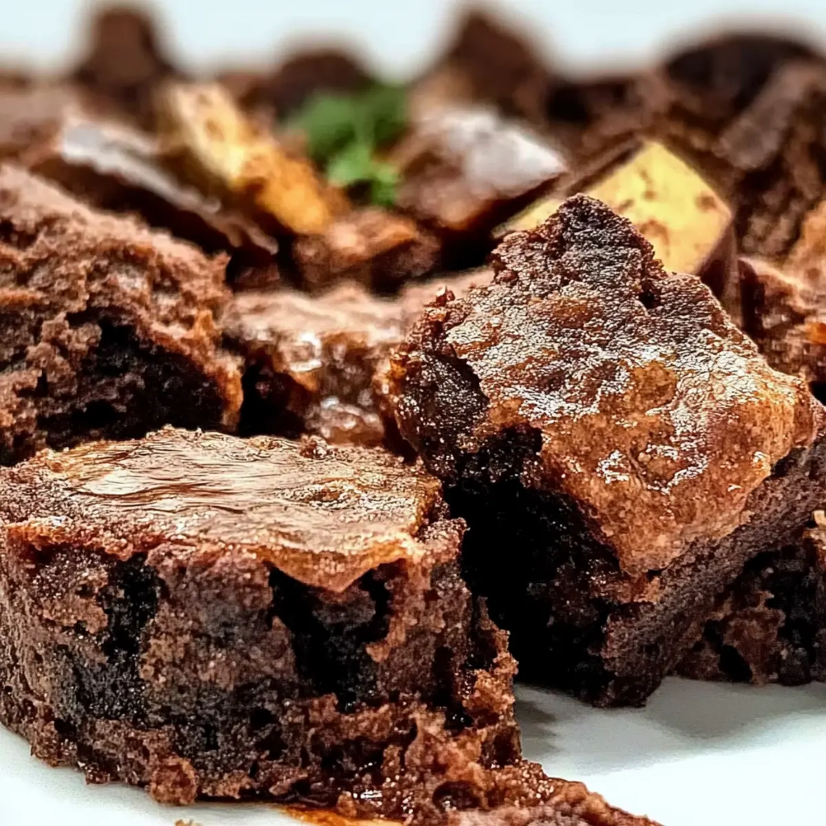 Homemade Nutella Brownies