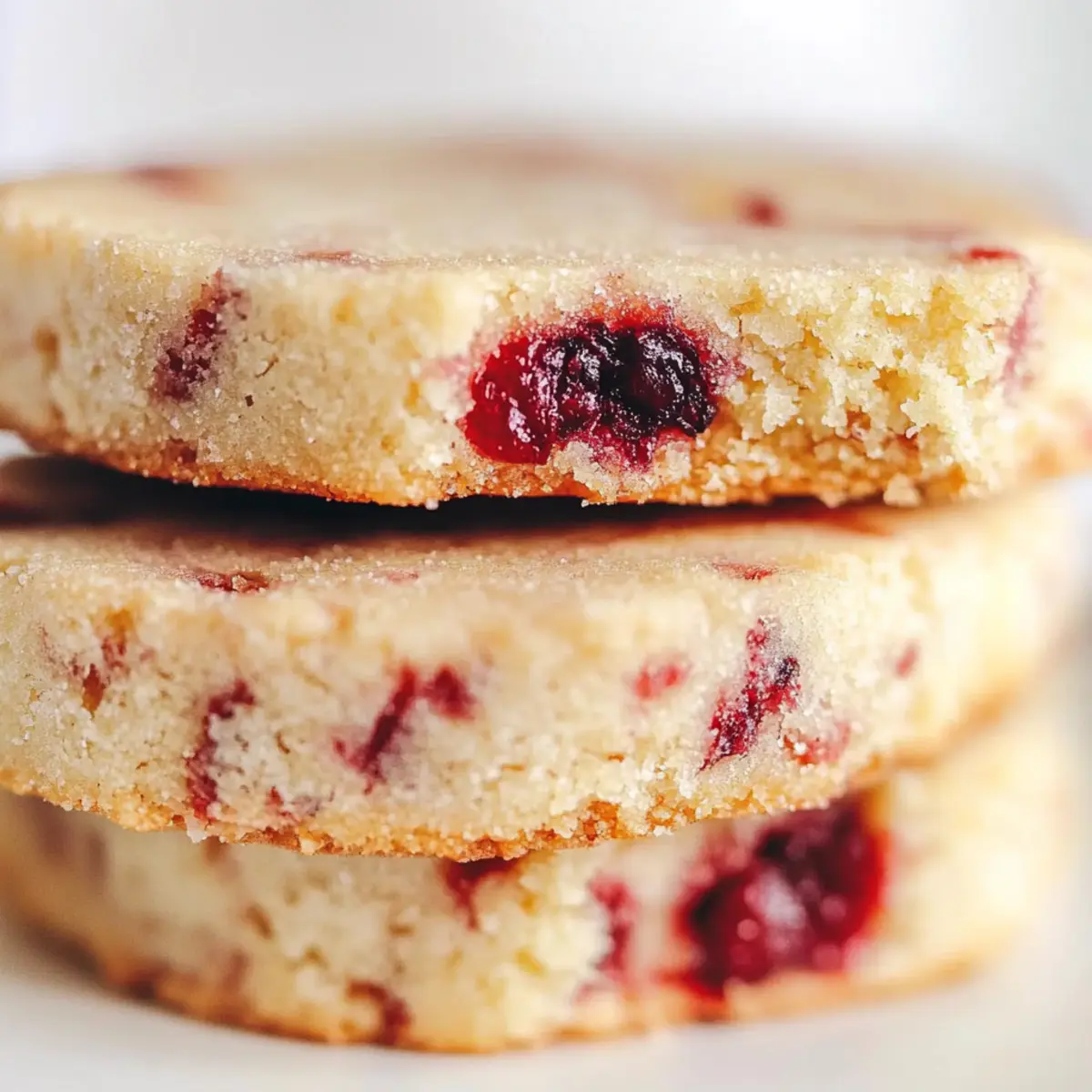 Cranberry Orange Shortbread