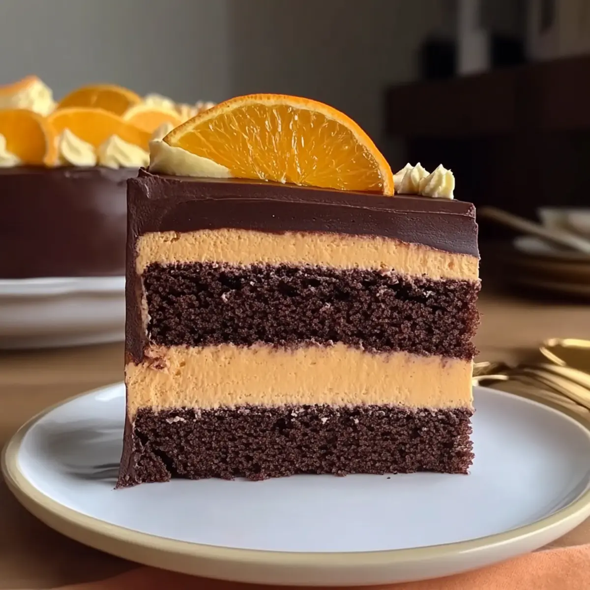 Chocolate & Orange Punchcake