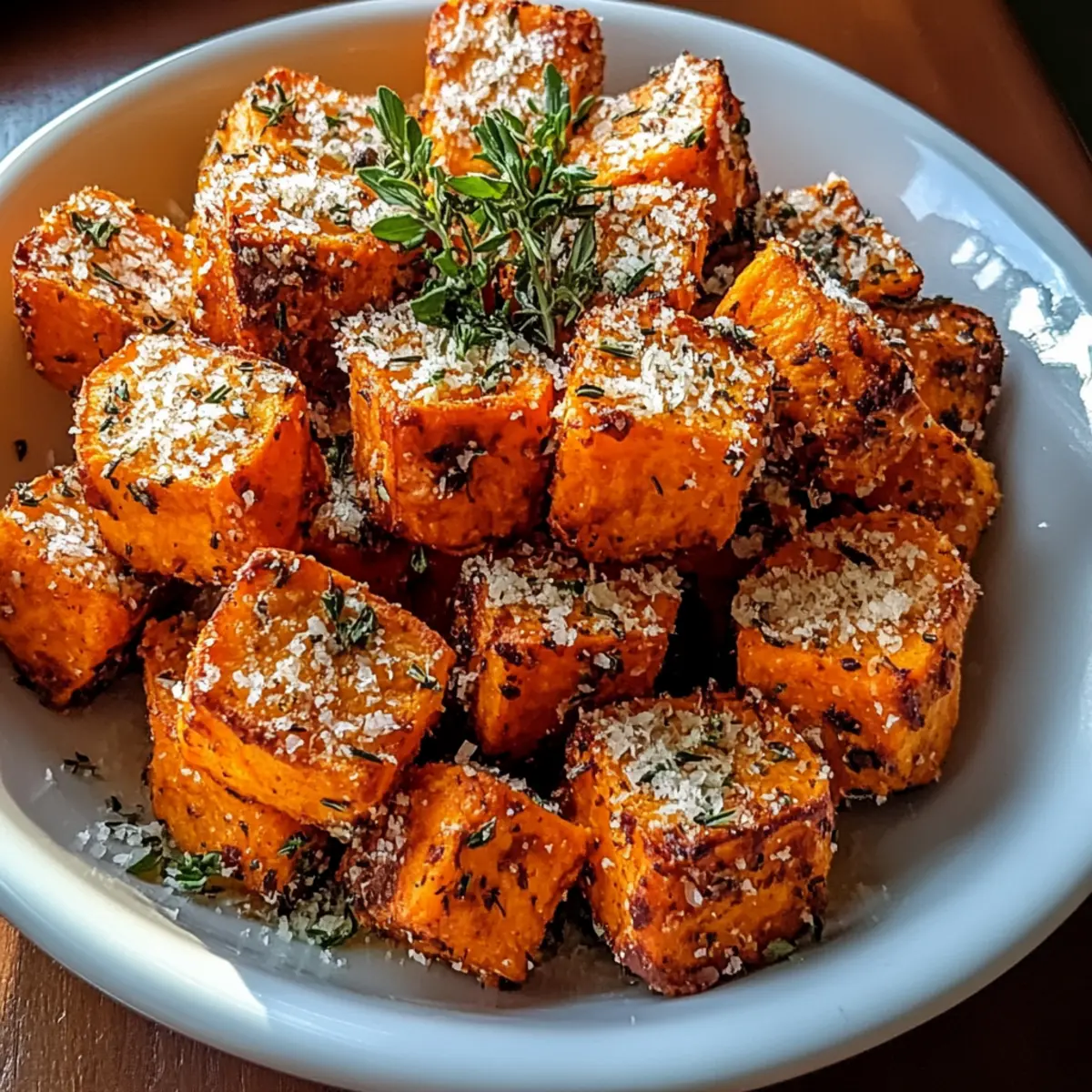 Crispy Baked Sweet Potato Bites