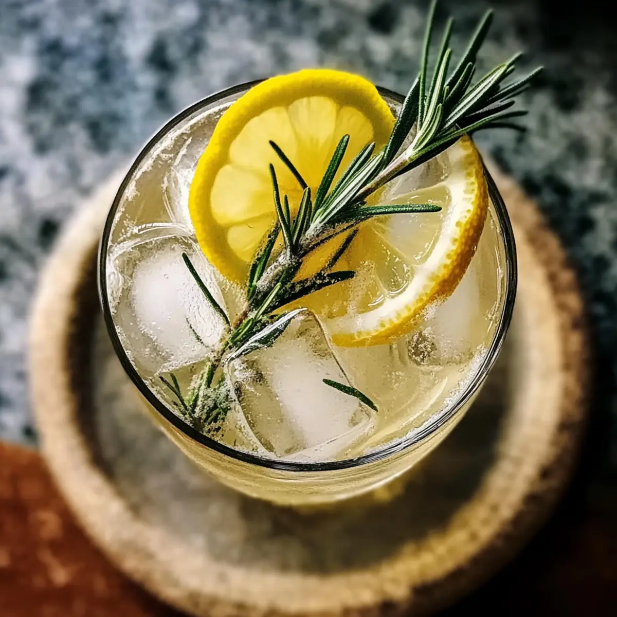 Elderflower Winter Gin Cocktail
