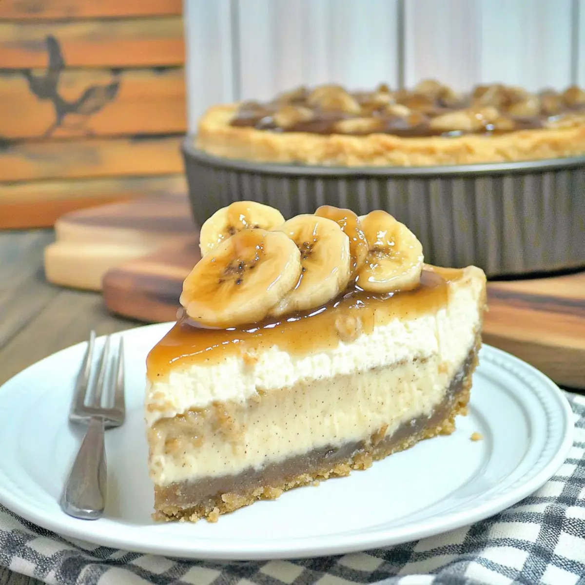 Banana Bread Cheesecake