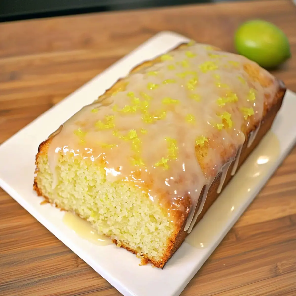 Key Lime Quick Bread