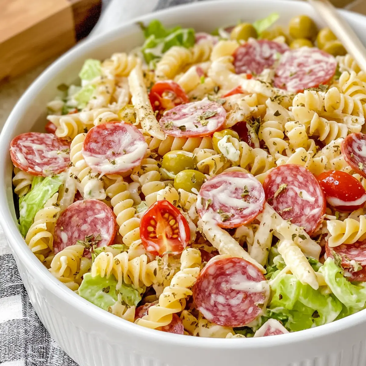Grinder Pasta Salad