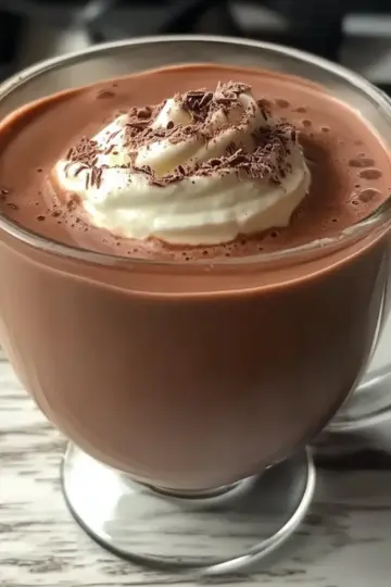 Thick Italian Hot Chocolate