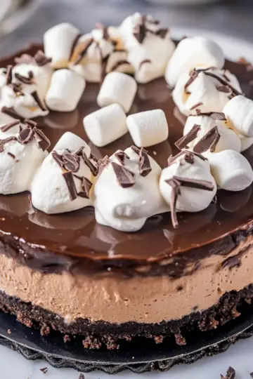 Hot Chocolate Cheesecake
