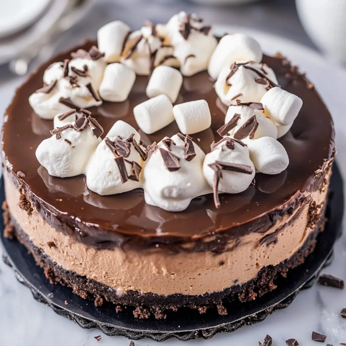 Hot Chocolate Cheesecake