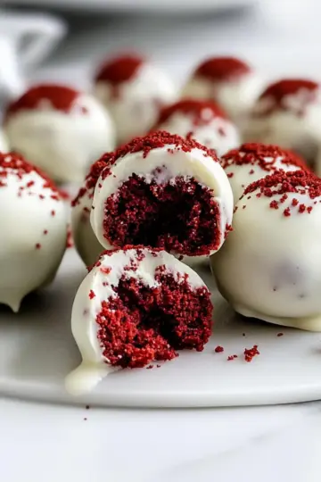 Red Velvet Cake Balls