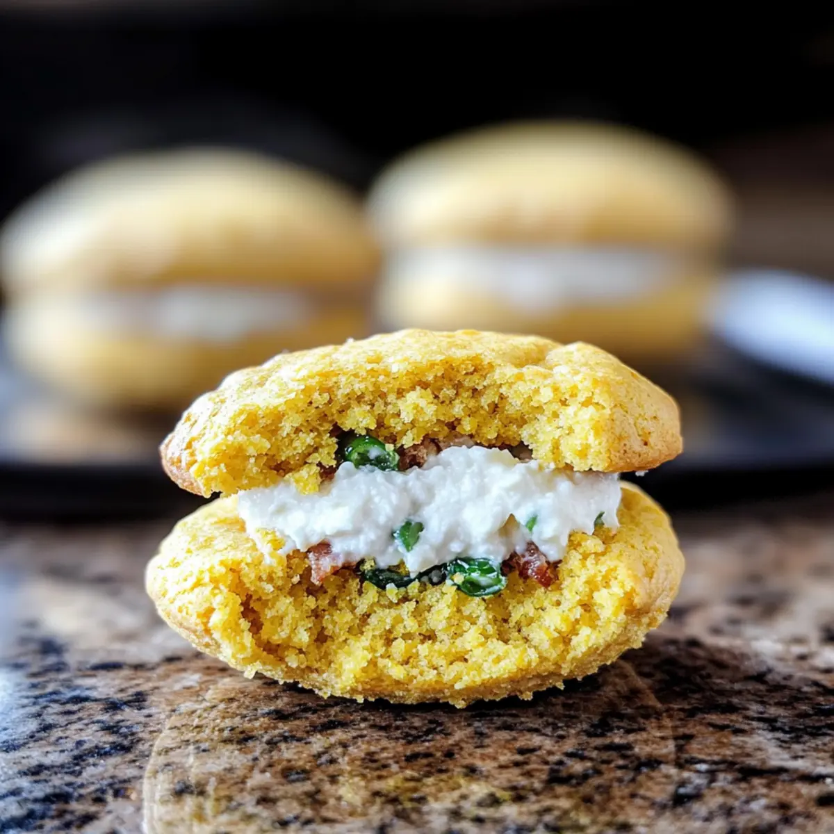 Jalapeno Cornbread Whoopie Pies