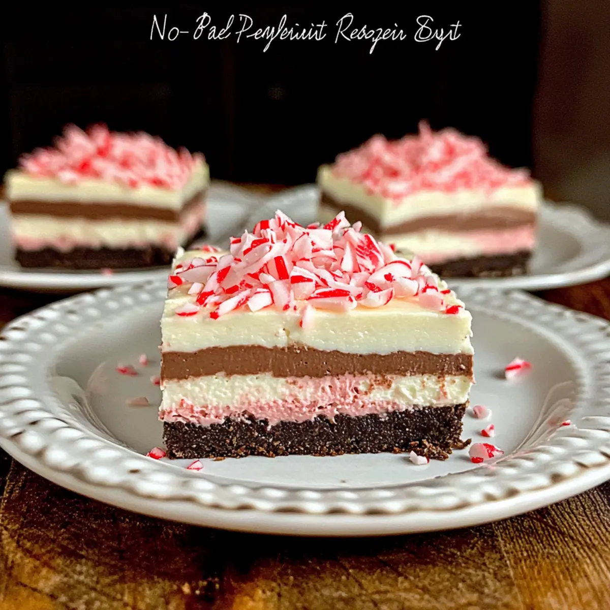 Chocolate Peppermint Squares