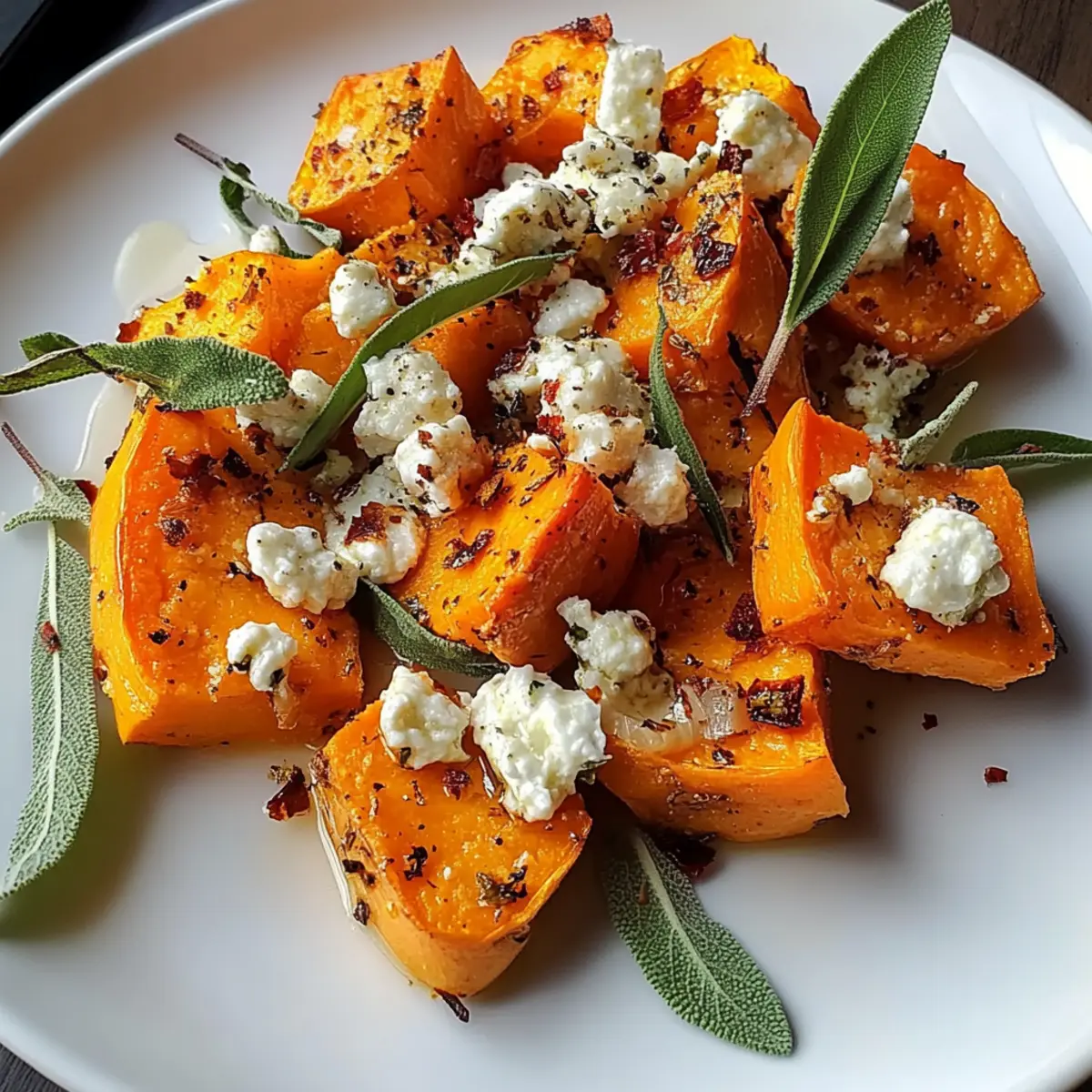 Viral Sweet Potato Goat Cheese Sage