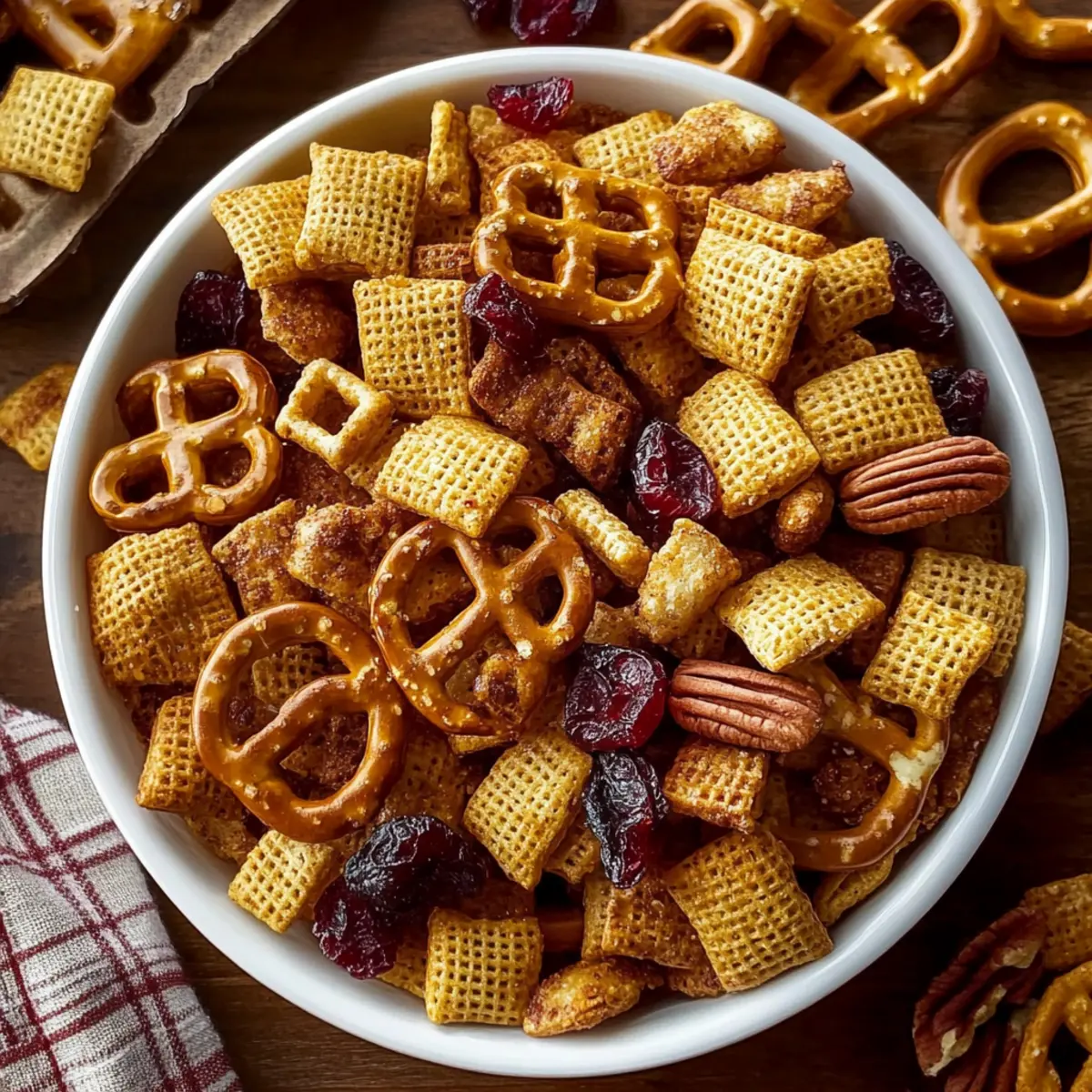 Pumpkin Spice Chex Mix