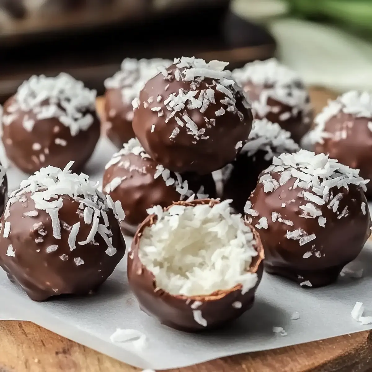 3 Ingredient Coconut Truffles