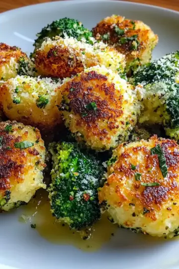 Crispy Broccoli and Potato Bites