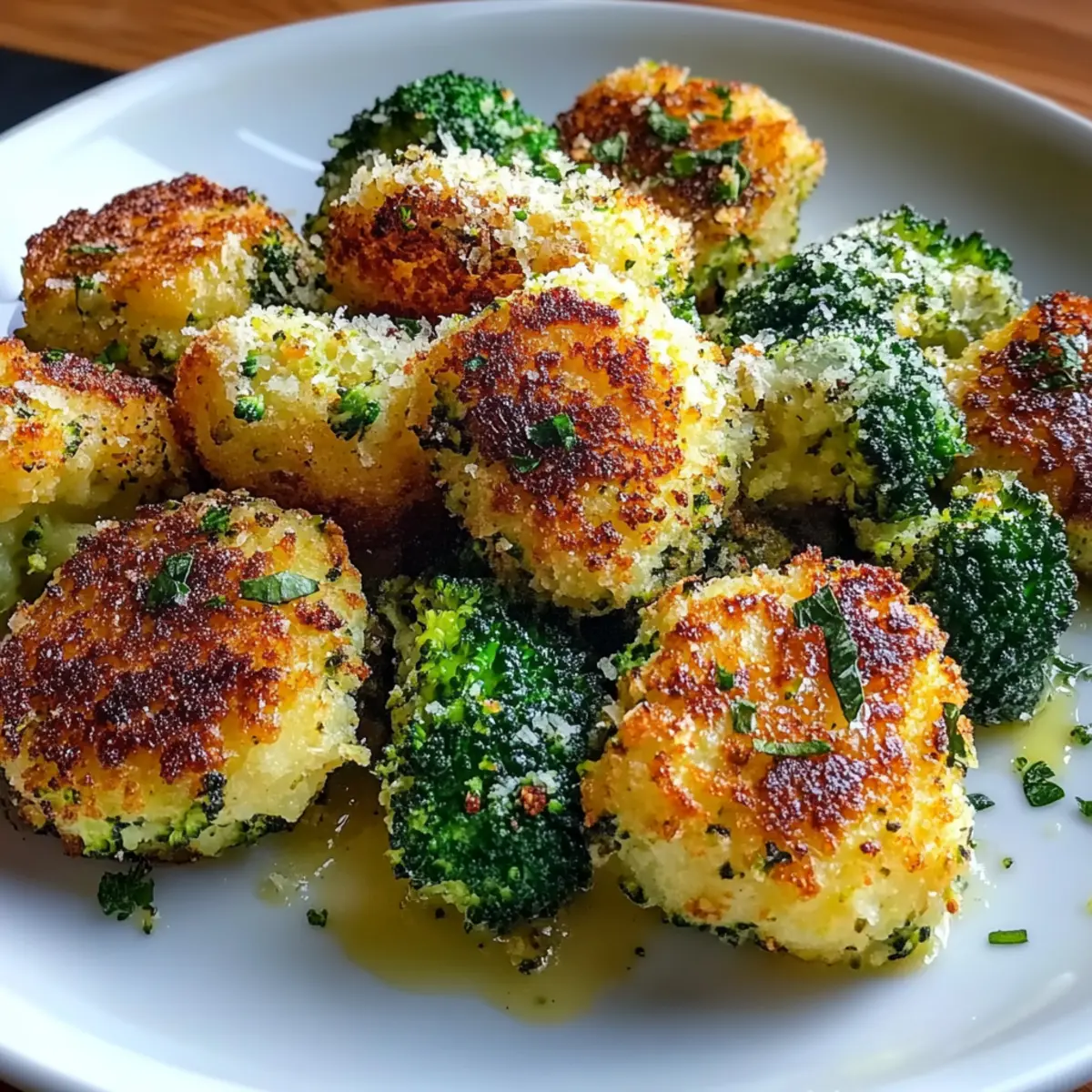 Crispy Broccoli and Potato Bites