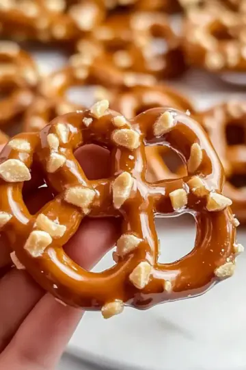 Butter Toffee Pretzels