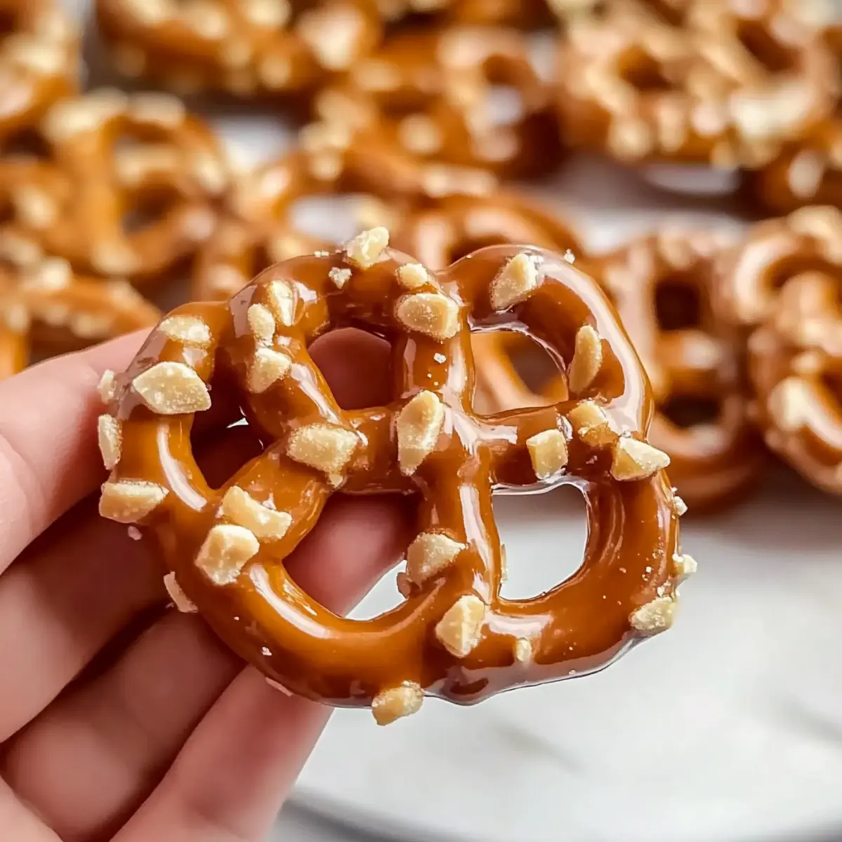 Butter Toffee Pretzels