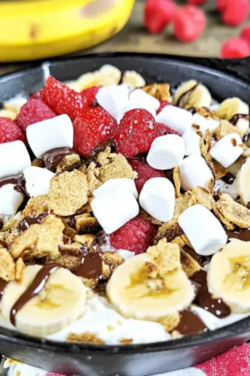 Banana Split Smores