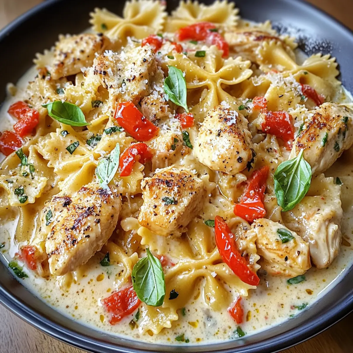 Parmesan Roasted Red Pepper Chicken