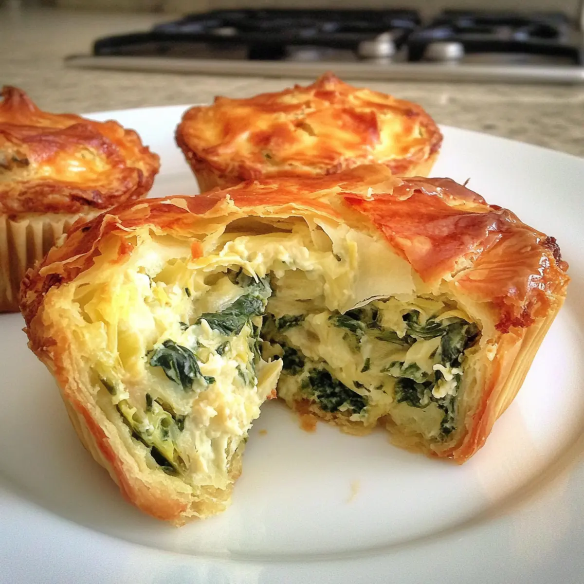Spinach Artichoke Souffle
