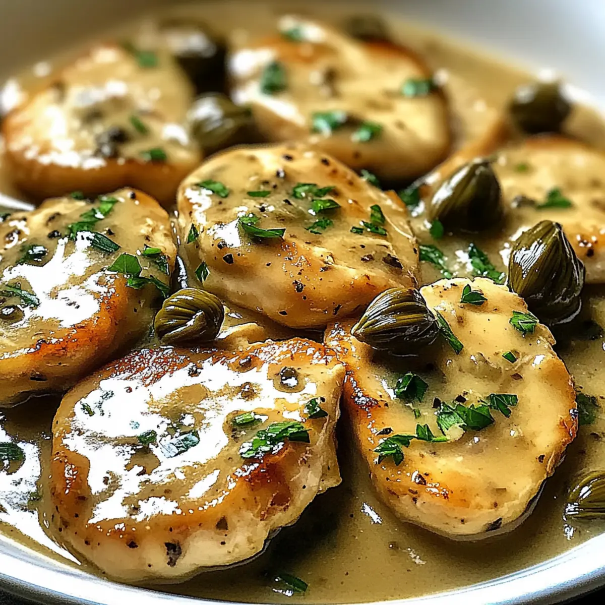 Crockpot Chicken Piccata