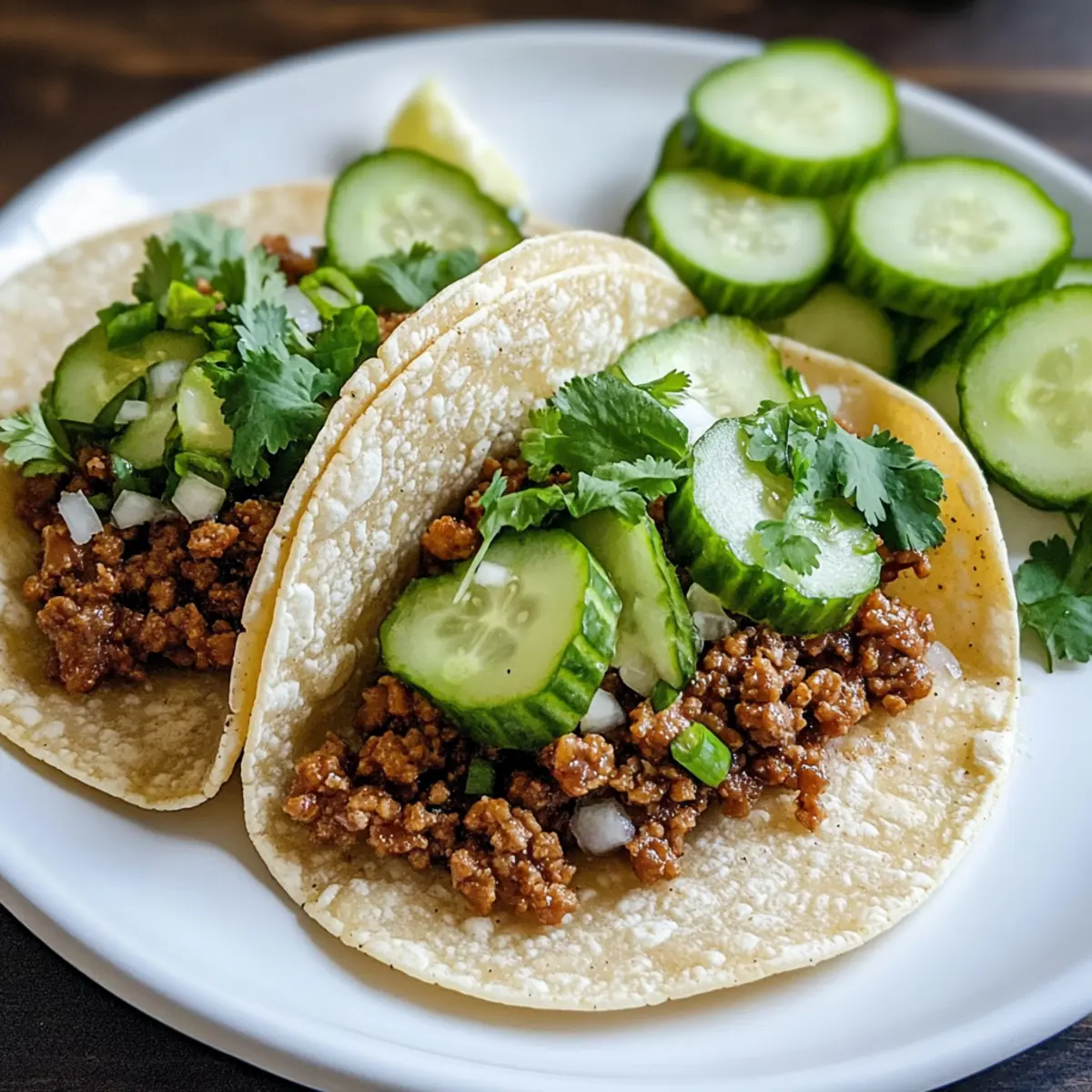 Smash Dumpling Tacos