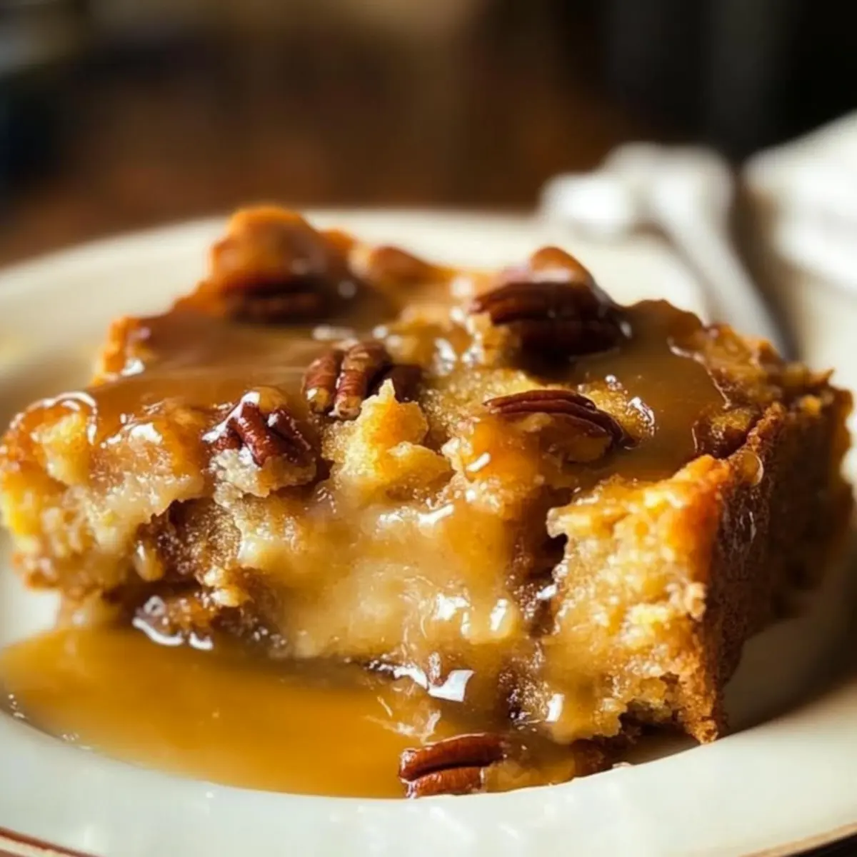 Bread Pudding With Rum Sauce