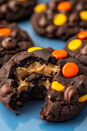 Chocolate Peanut Butter Cookies