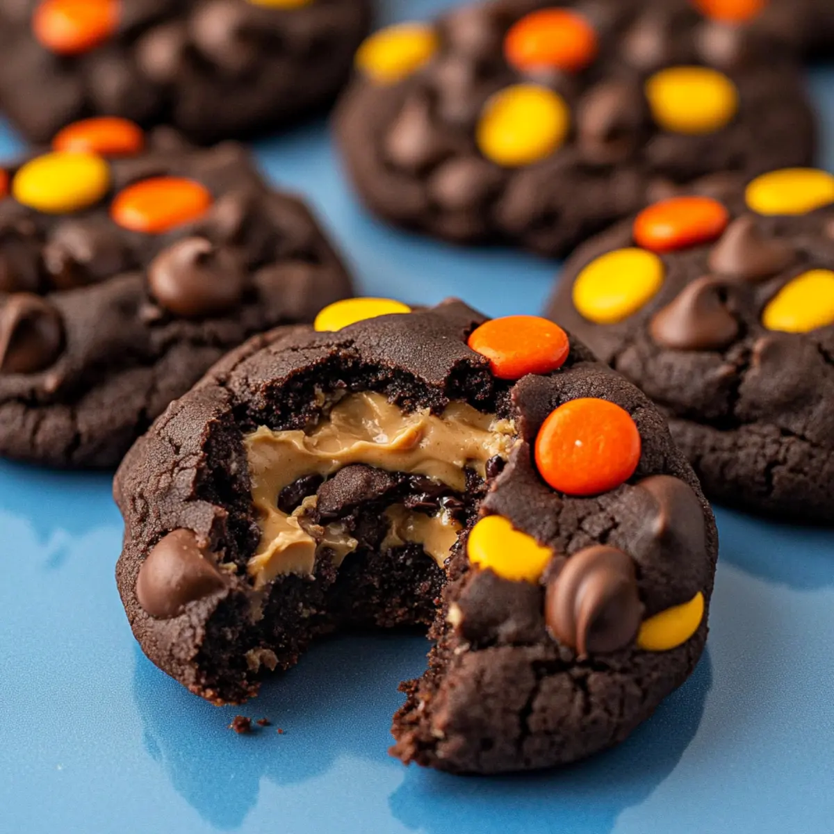 Chocolate Peanut Butter Cookies