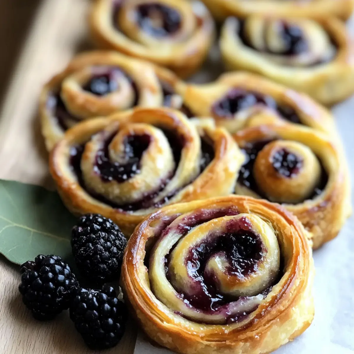Brie and Blackberry Jam Crescent Roll