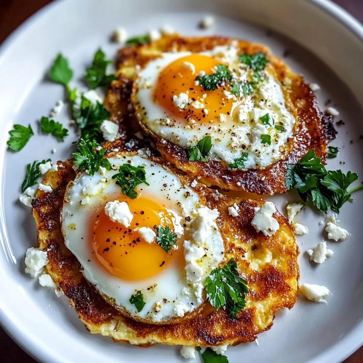 Feta Fried Eggs