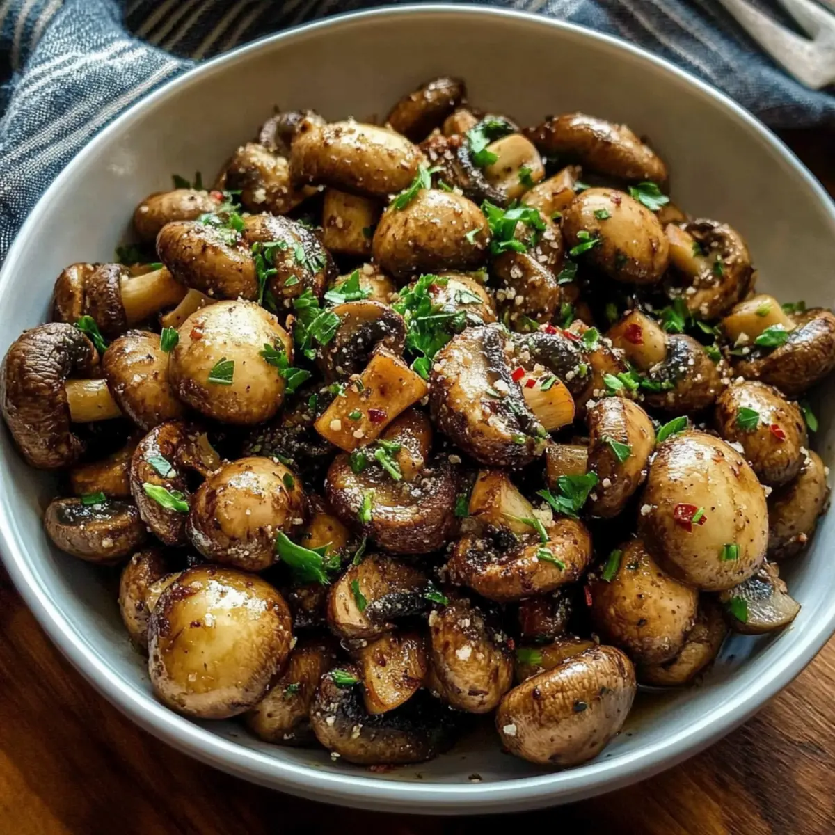 Perfected Cowboy Mushrooms