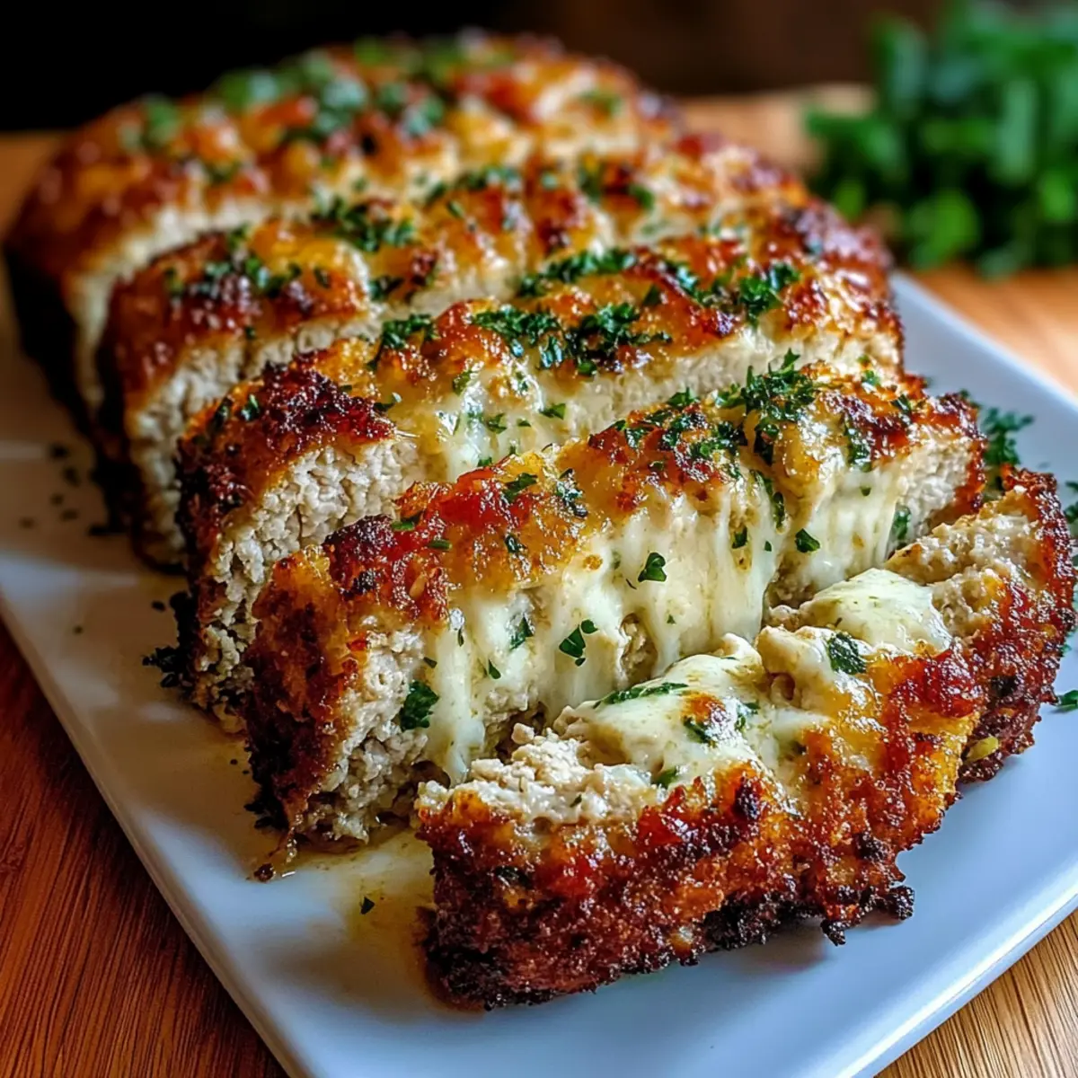 Parmesan Chicken Meatloaf