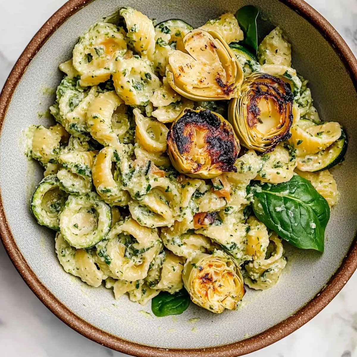 Lemon Basil Pasta Salad