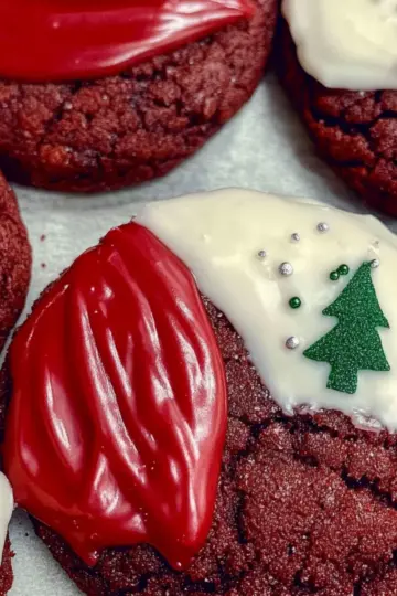 Red Velvet Pan-Banging Cookies