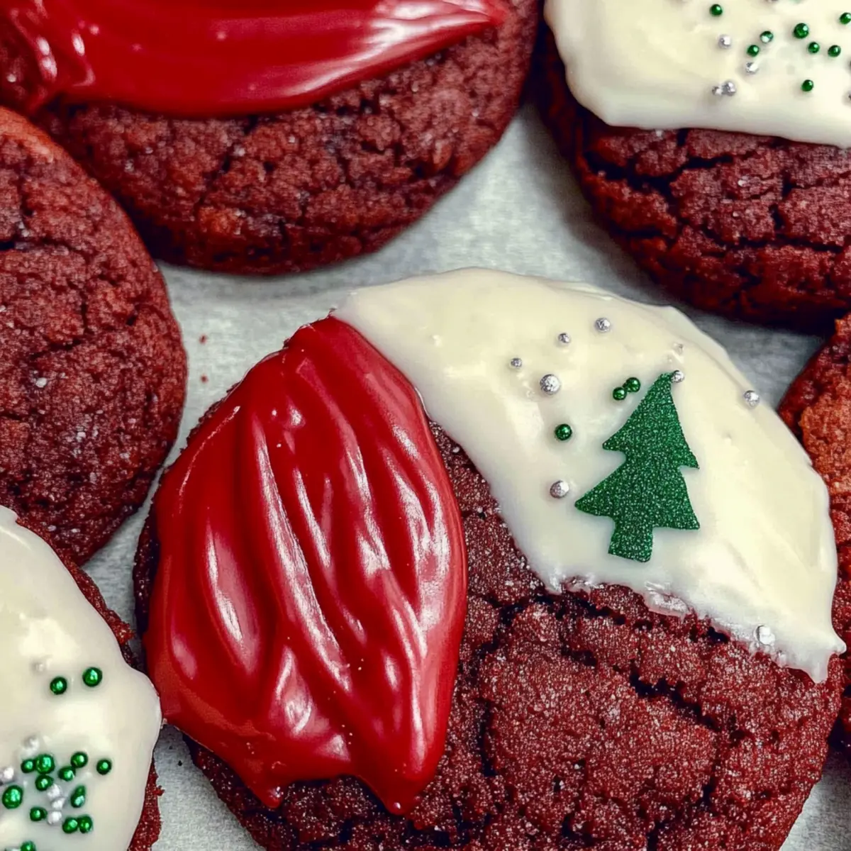 Red Velvet Pan-Banging Cookies