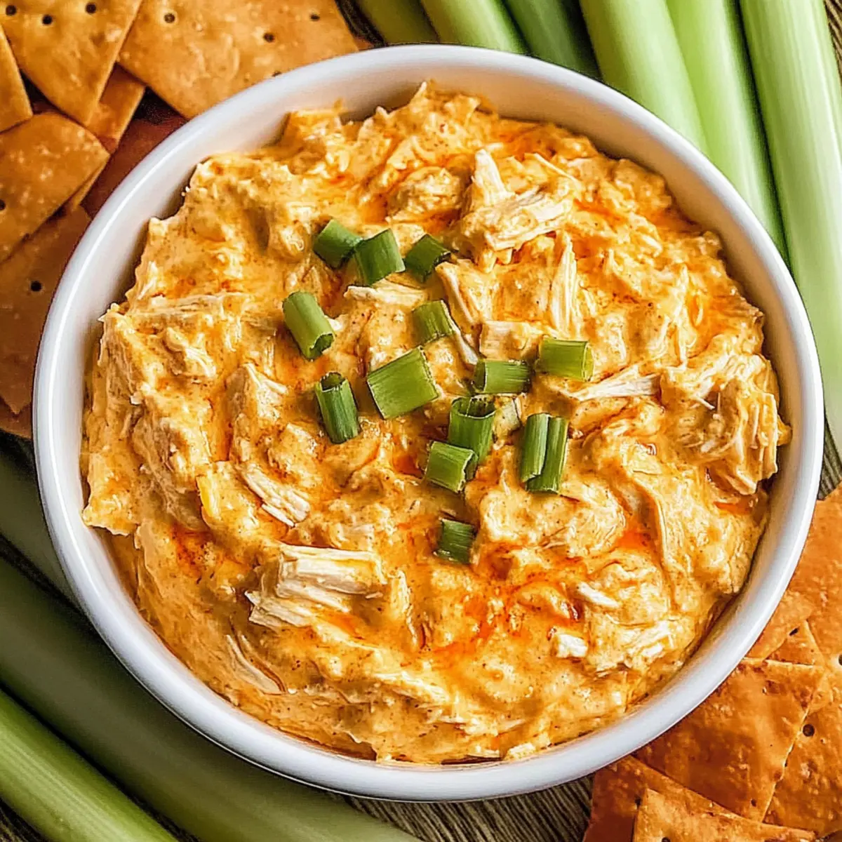 Slow Cooker Buffalo Chicken Dip