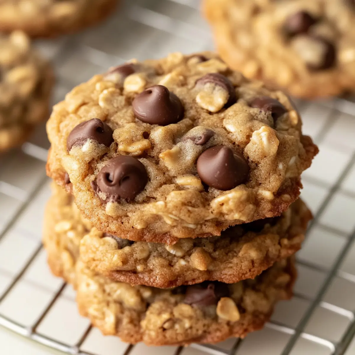 Peanut Butter Oatmeal Cookies