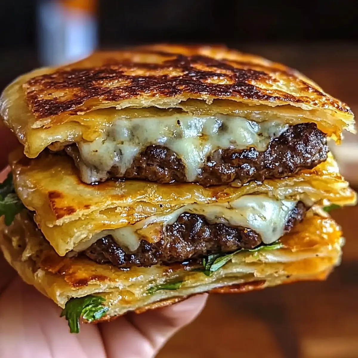 Dubai Paratha Smash Burger