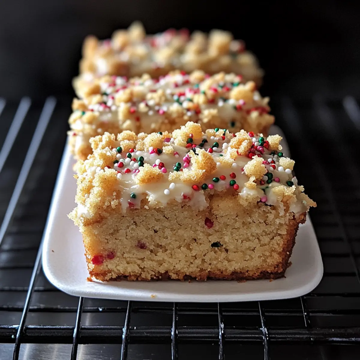 Sugar Cookie Crumb Cake