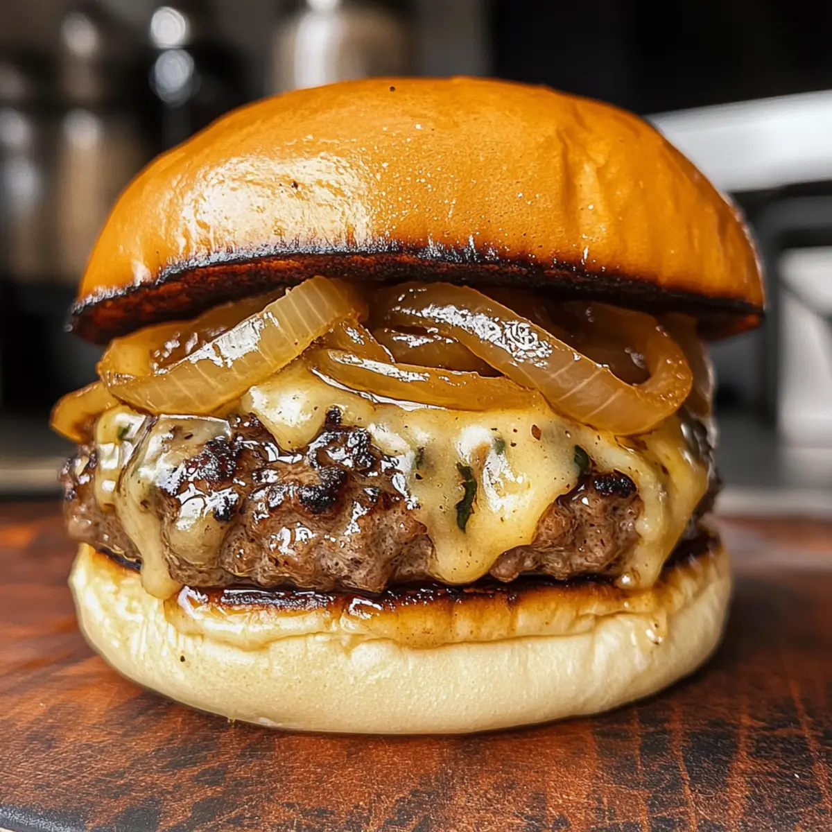 Smoked Cajun Burgers