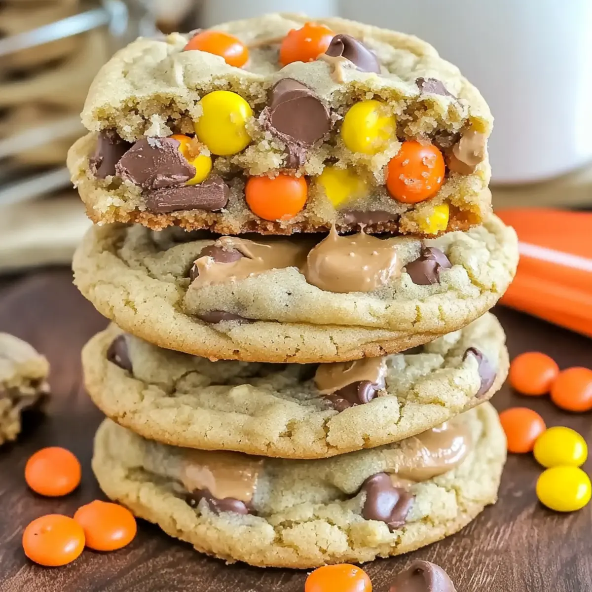 Reese’s Peanut Butter Cookie Sandwiches