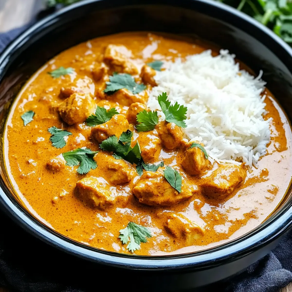 Crockpot Butter Chicken